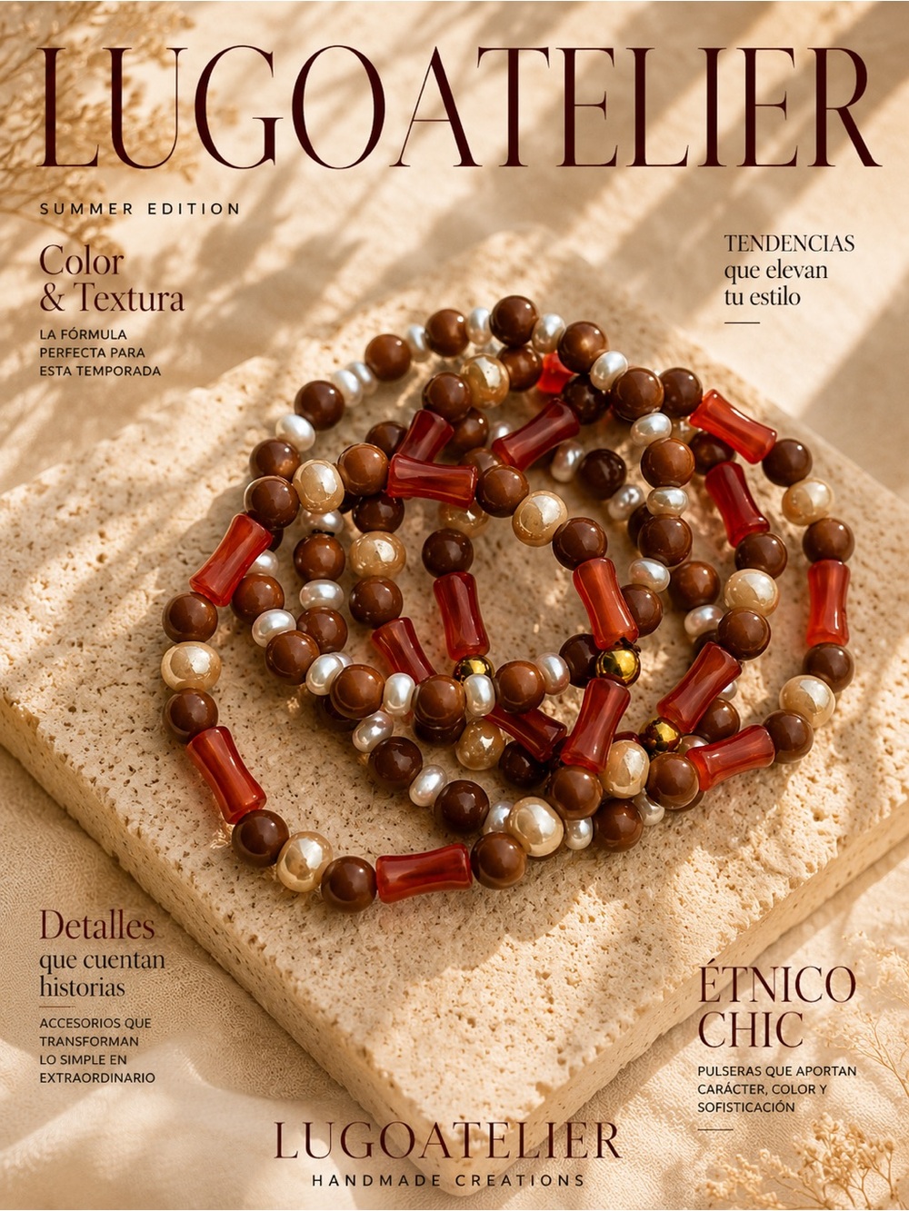 Terra Rossa is a  bracelet handmade bracelets 5